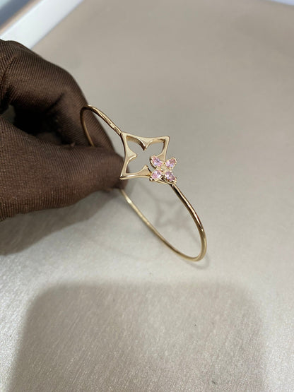[Marins]Pink Diamond Bracelet