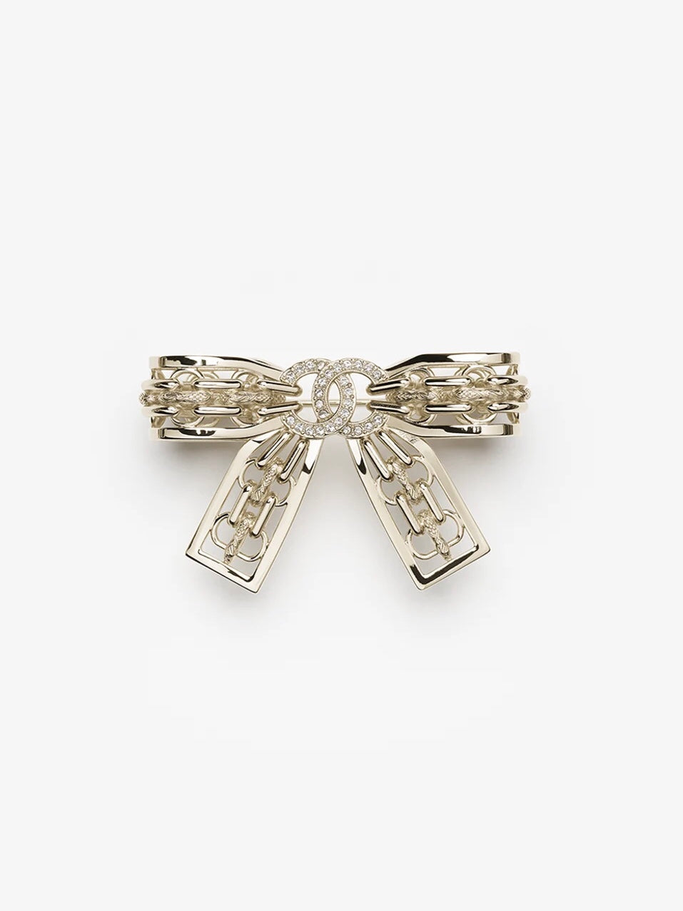 [Marins]25K Hollow Bow Brooch