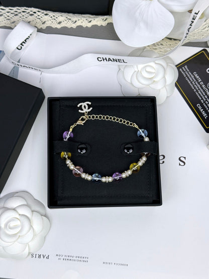 [Marins]Colorful Transparent Resin Bracelet