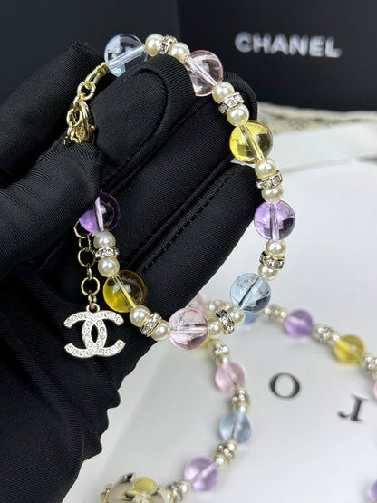 [Marins]Colorful Transparent Resin Bracelet