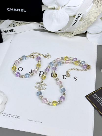 [Marins]Colorful Transparent Resin Bracelet