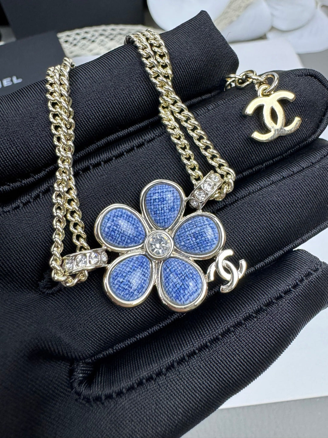 [Marin-Jewelry]VOLTE New Blue Floral Double-Layer Bracelet