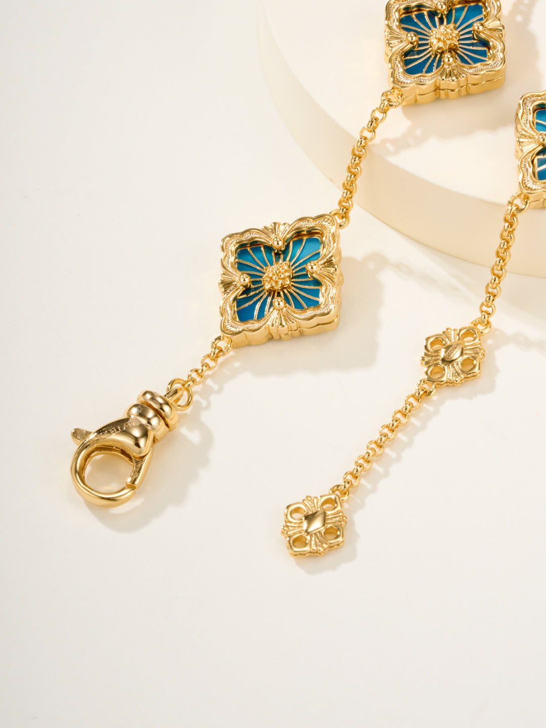 [Marins]B.C.L ENAMELED Five-Flower Bracelet£¨Various Colors)
