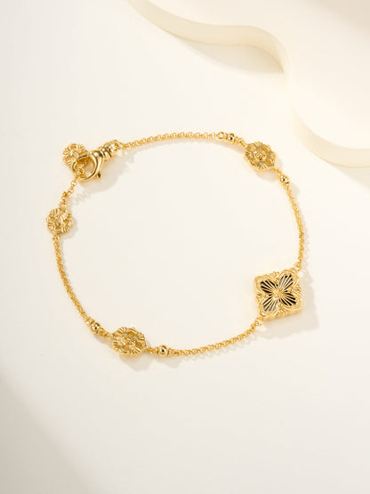 [Marins]B.C.L ENAMELED One-Flower Bracelet£¨Various Colors)