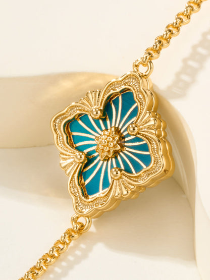 [Marins]B.C.L ENAMELED One-Flower Bracelet£¨Various Colors)