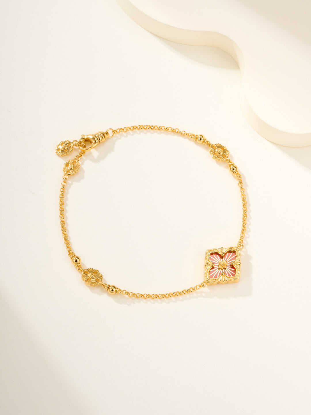 [Marins]B.C.L ENAMELED One-Flower Bracelet£¨Various Colors)