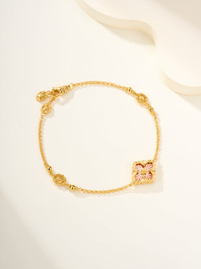 [Marins]B.C.L ENAMELED One-Flower Bracelet£¨Various Colors)