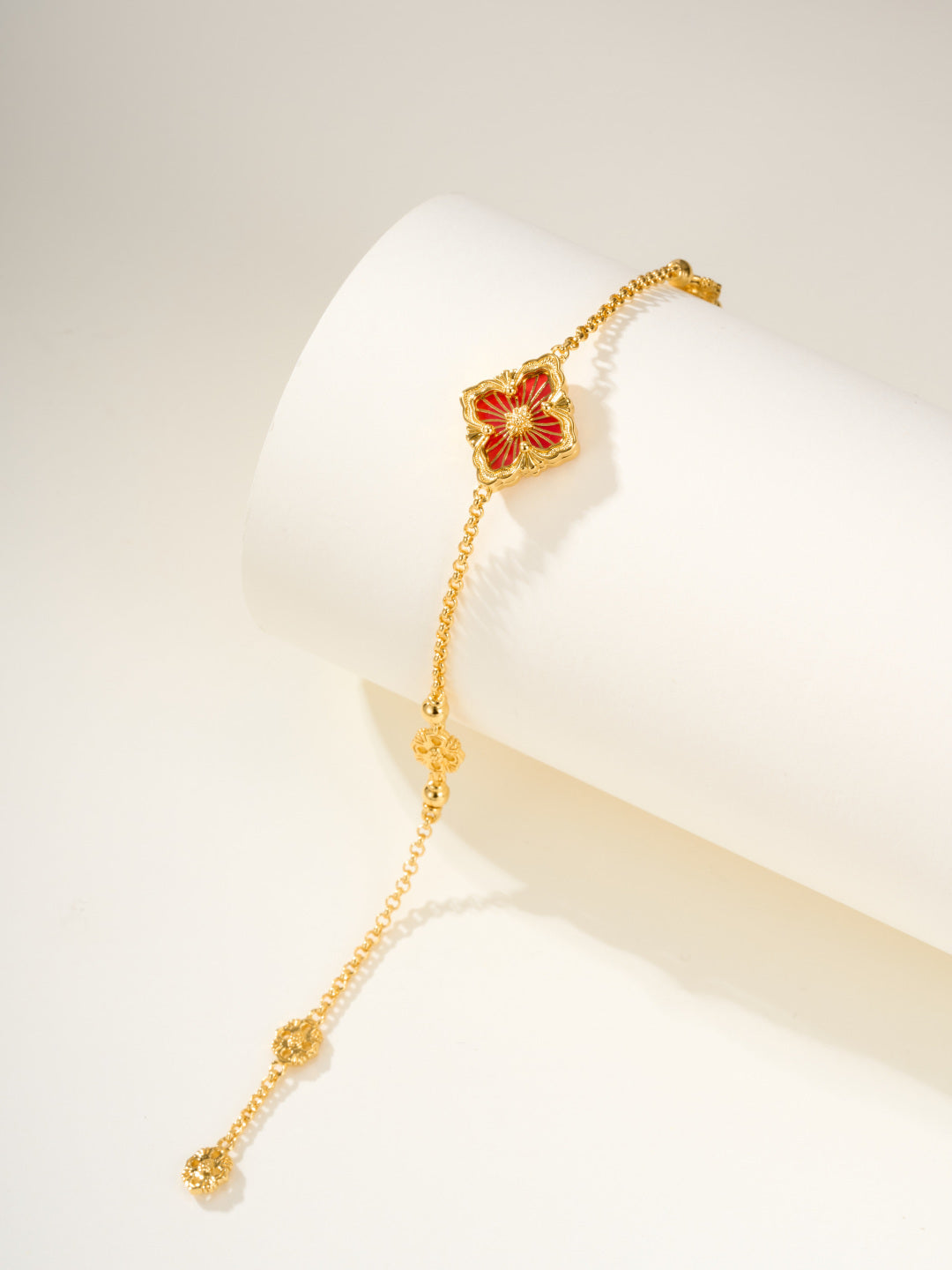 [Marins]B.C.L ENAMELED One-Flower Bracelet£¨Various Colors)