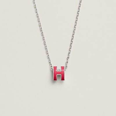 [Marins]H NECKLACE PINK