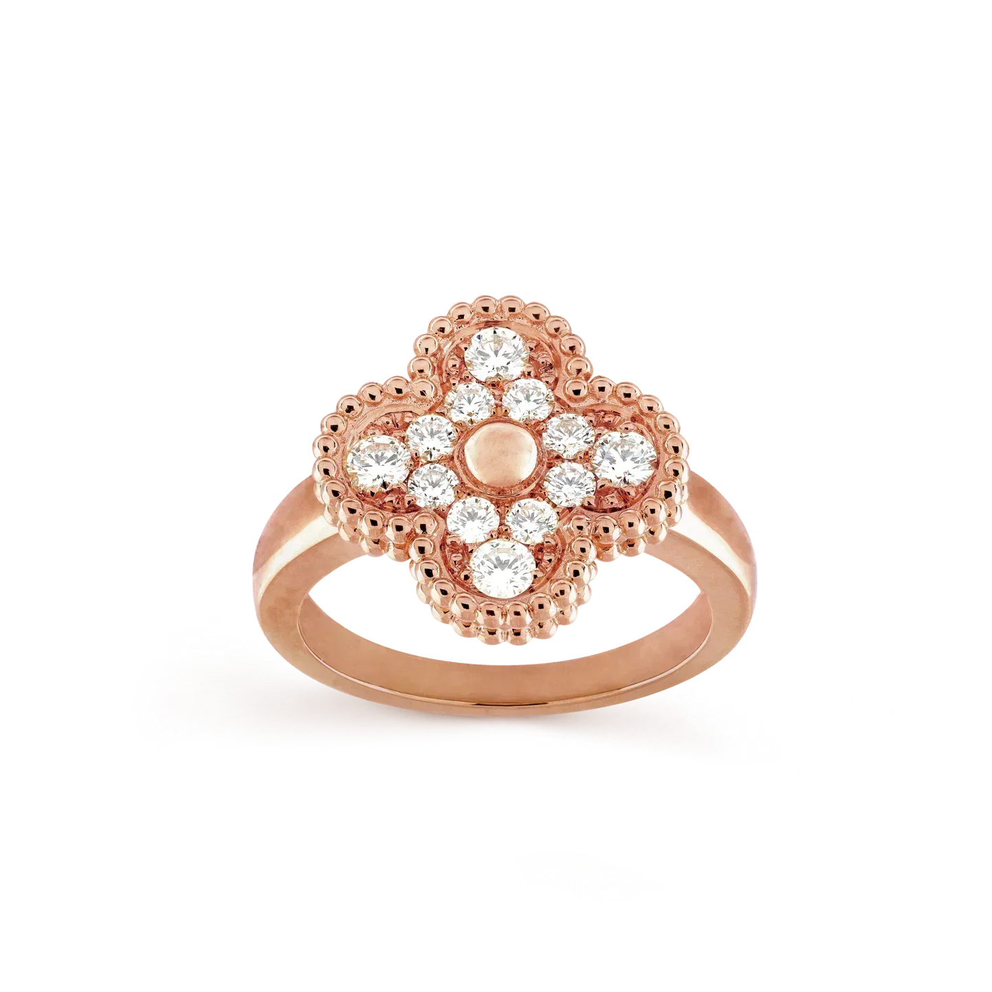 [Marins]CLOVER DIAMOND RING