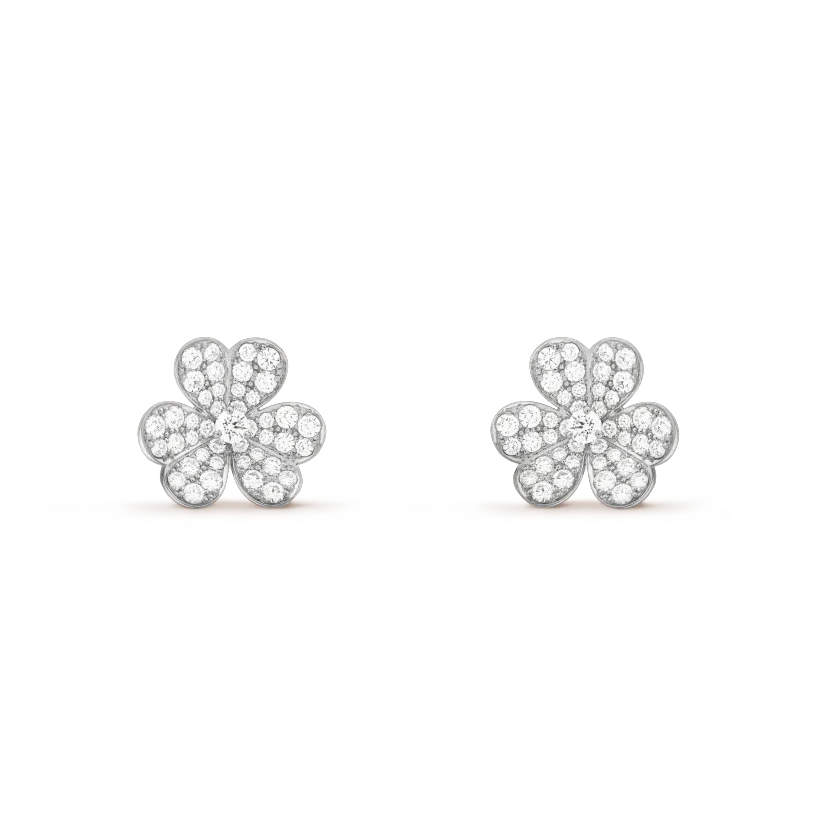 [Marins]CLOVER COMOS DIAMOND EARRINGS SILVER