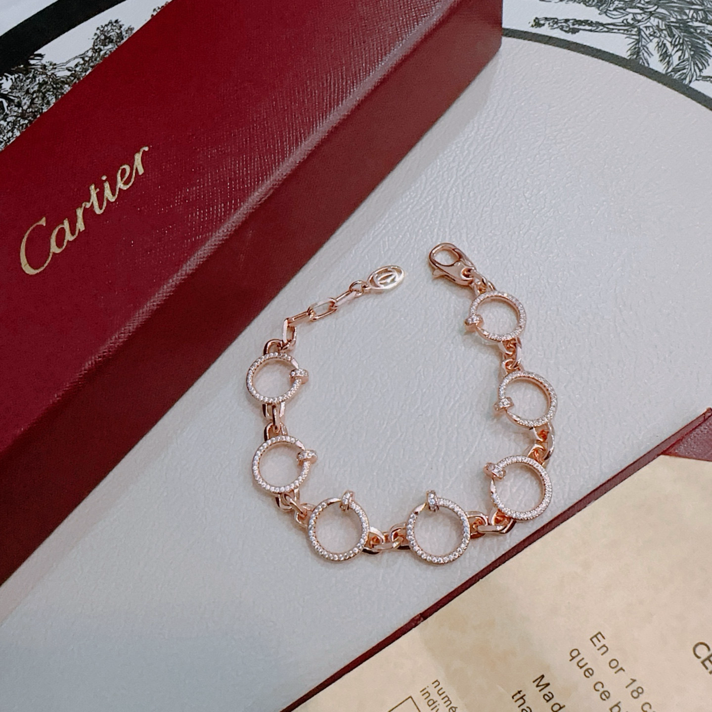 [Marins Jewelry] LOVE&JUSTE BRACELET DIAMONDS