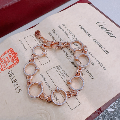 [Marins Jewelry] LOVE&JUSTE BRACELET DIAMONDS
