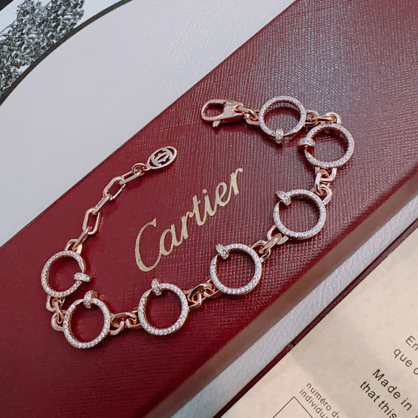 [Marins Jewelry] LOVE&JUSTE BRACELET DIAMONDS