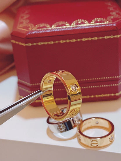 [Marins]Three-Diamond Ring