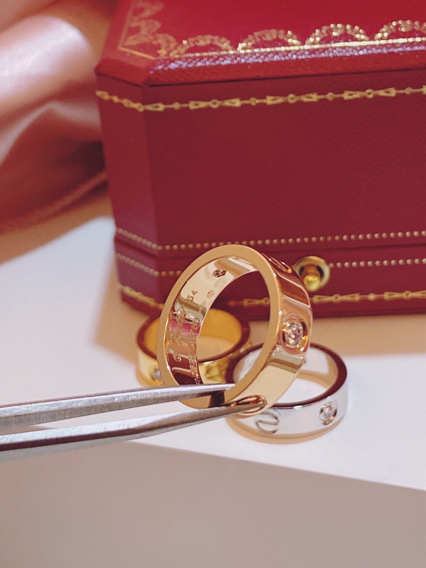 [Marins]Three-Diamond Ring