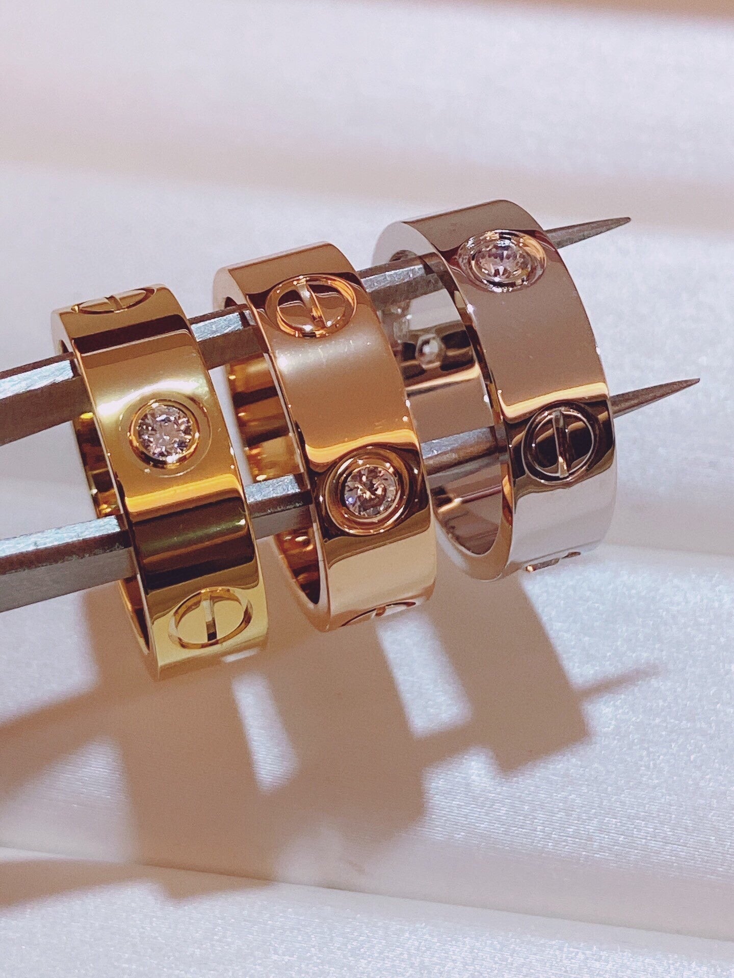[Marins]Three-Diamond Ring