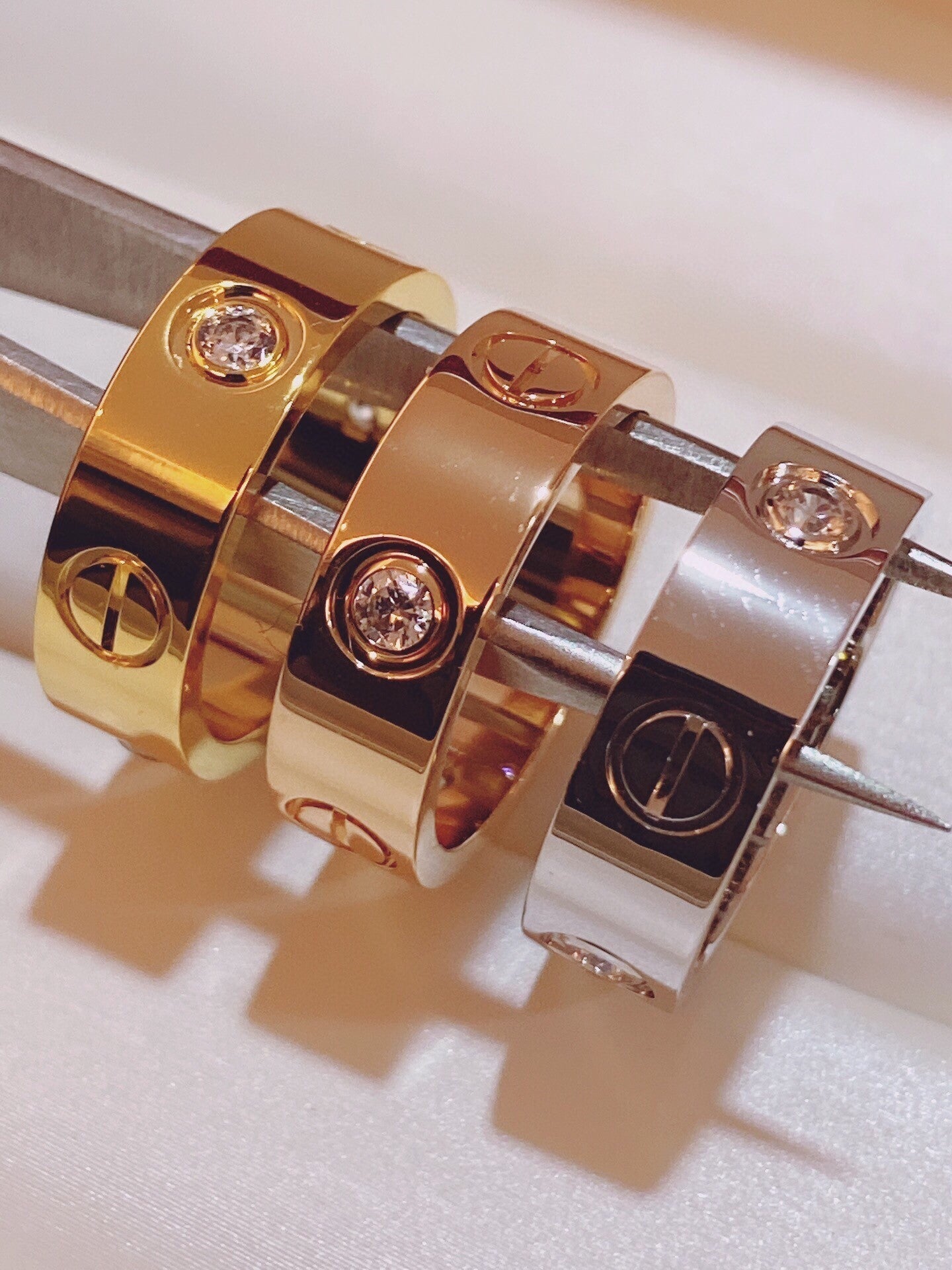 [Marins]Three-Diamond Ring
