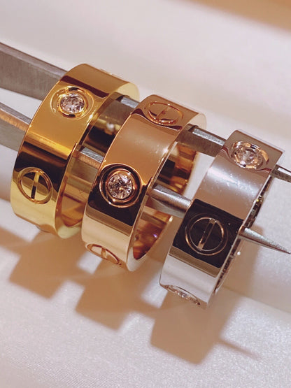 [Marins]Three-Diamond Ring