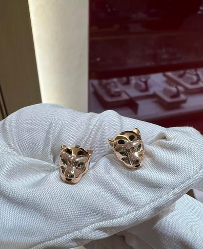 [?Marins]CHRRTAH-PRINT STUD EARRINGS, THREE COLORS