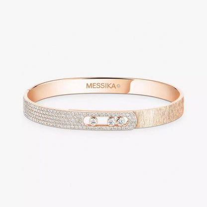 [Marins]2026 BRAND-NEW FROSTED BRACELET WITH DIAMONDS THREE COLORS