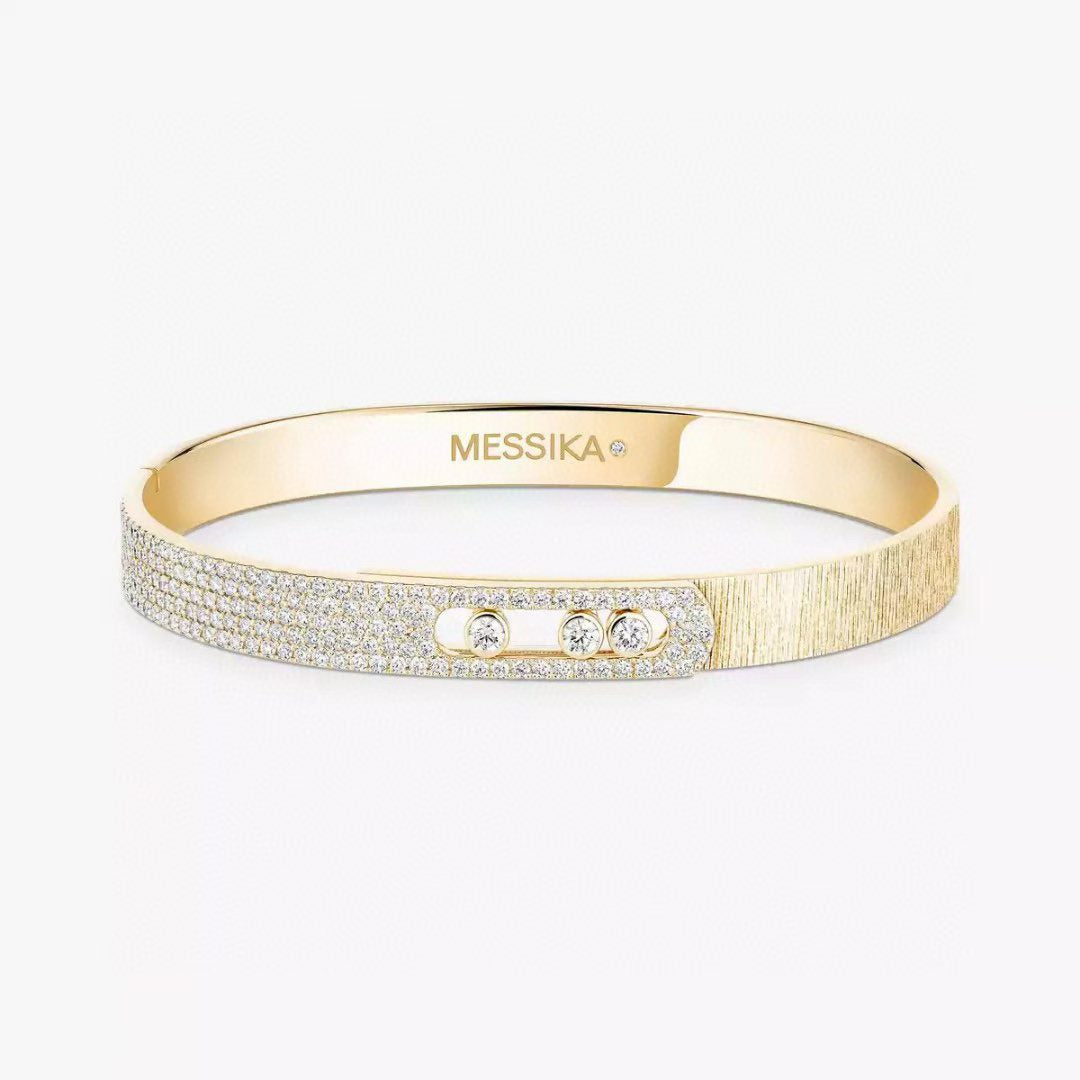 [Marins]2026 BRAND-NEW FROSTED BRACELET WITH DIAMONDS THREE COLORS