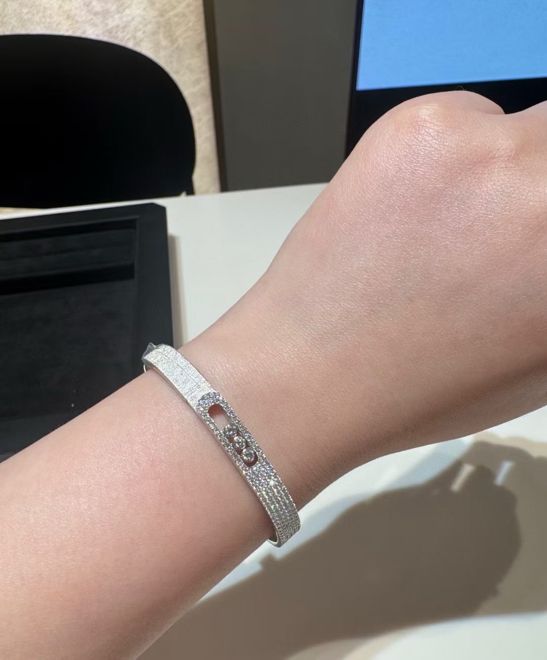 [Marins]2026 BRAND-NEW FROSTED BRACELET WITH DIAMONDS THREE COLORS
