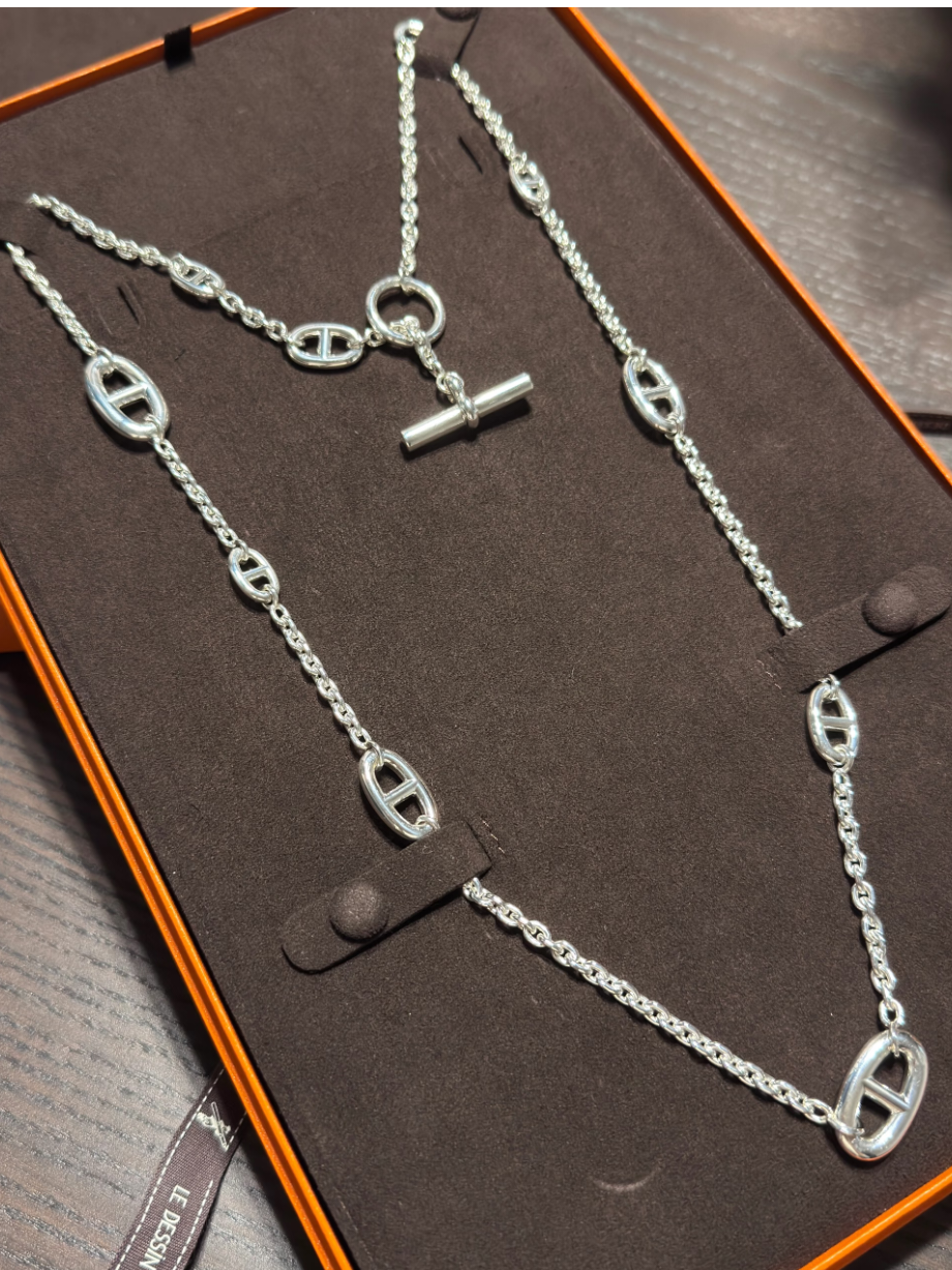 [Marins]Classic Silver Sweater Chain
