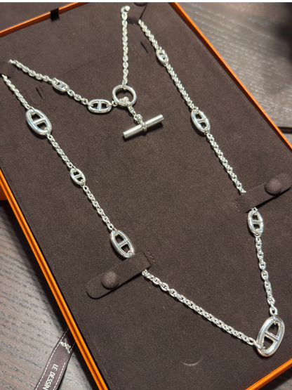 [Marins]Classic Silver Sweater Chain