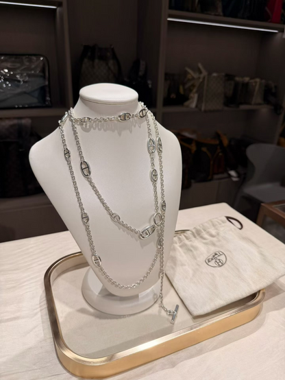 [Marins]Classic Silver Sweater Chain