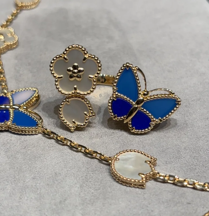 [Marins]NEW TWIN BUTTERFLY LUCKY RING