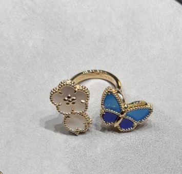 [Marins]NEW TWIN BUTTERFLY LUCKY RING
