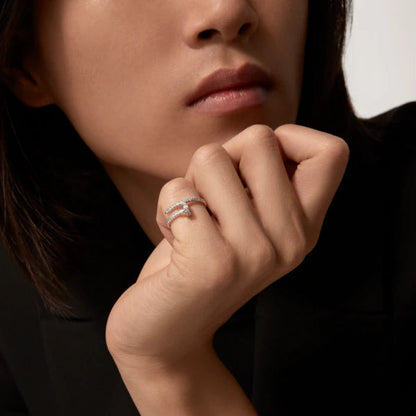 [Marins]JUSTE RING 1.8MM SILVER DIAMONDS
