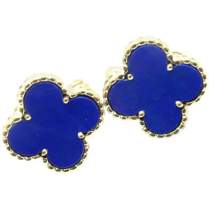 [Marins]CLOVER MINI 9.5MM TURQUOISE EARRINGS