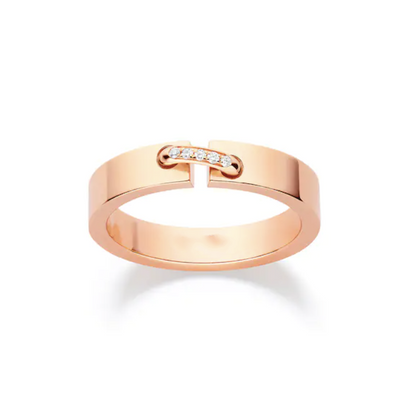 [Marins]ALLIANCE LIENS VIDENCE DIAMOND 4MM RING
