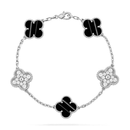 [Marins] CLOVER 5 MOTIF PULSAR STONE BRACELET COLLECTION