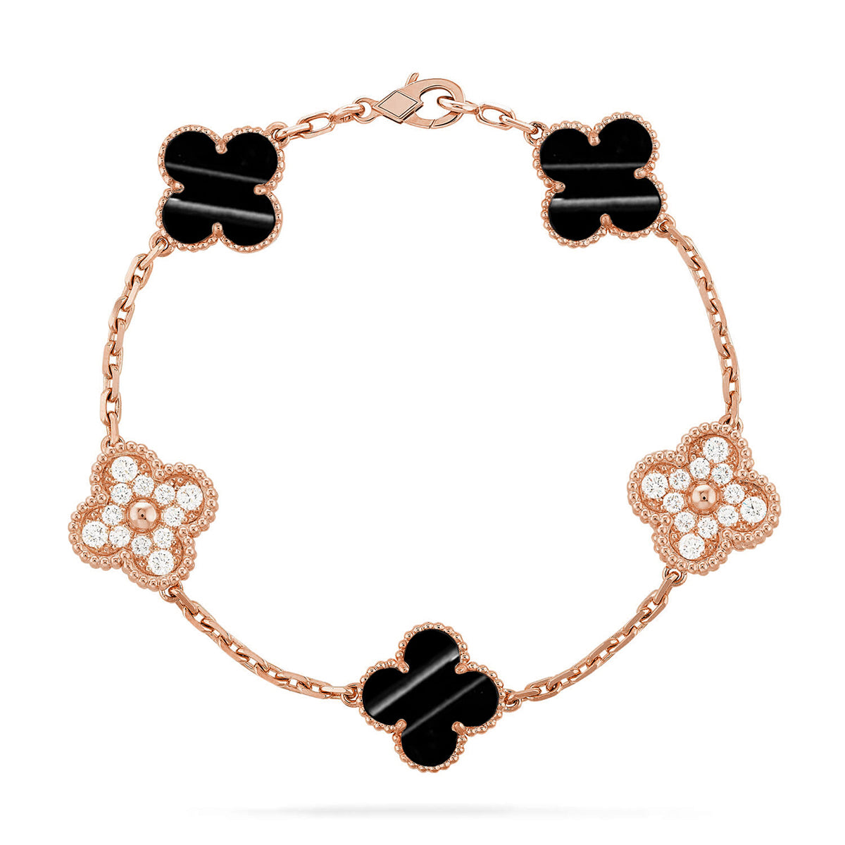 [Marins] CLOVER 5 MOTIF PULSAR STONE BRACELET COLLECTION