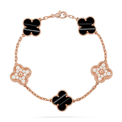 [Marins] CLOVER 5 MOTIF PULSAR STONE BRACELET COLLECTION