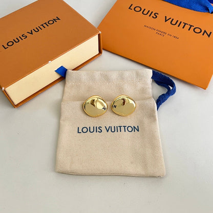 [Marins]Gold Paris Stud Earrings