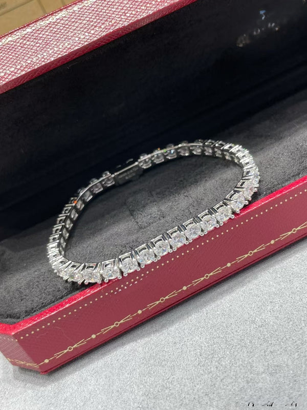 [Marin-Jewelry jewelrys]BRACELET TENNIS AVEC SERTISSAGE COMPLET DE DIAMANTS