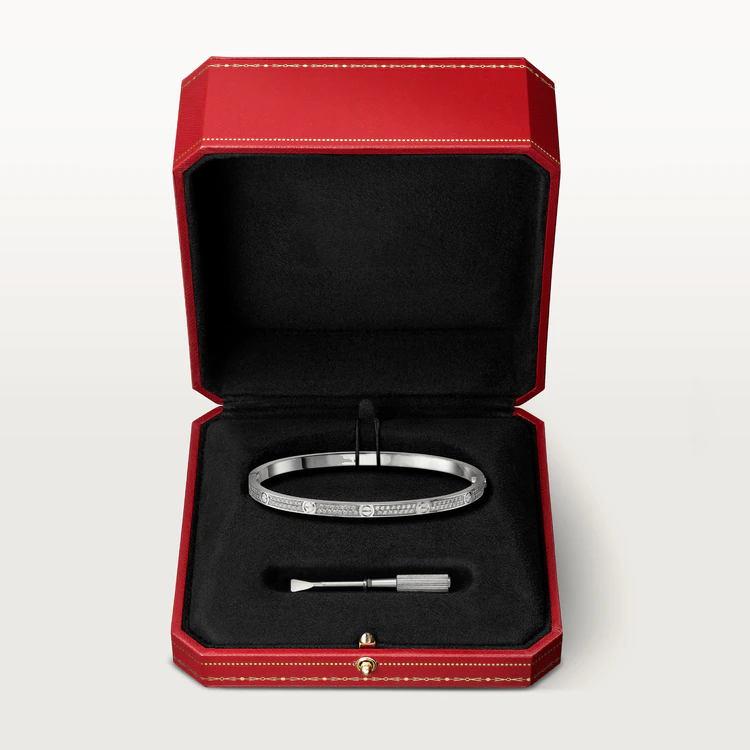 [Marins]LOVE BRACELET 3.65MM DIAMOND-PAVED