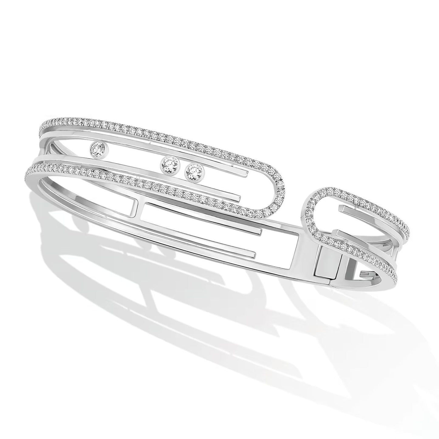 [Marins]MOVE 10TH PAVED DIAMOND BRACELET