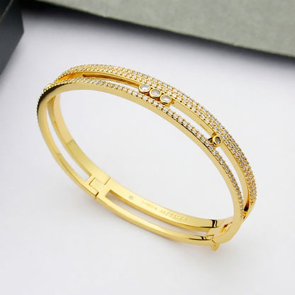 [Marins]Move Romane pavé bangle