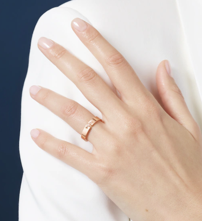 [Marins]ALLIANCE LIENS VIDENCE DIAMOND 4MM RING