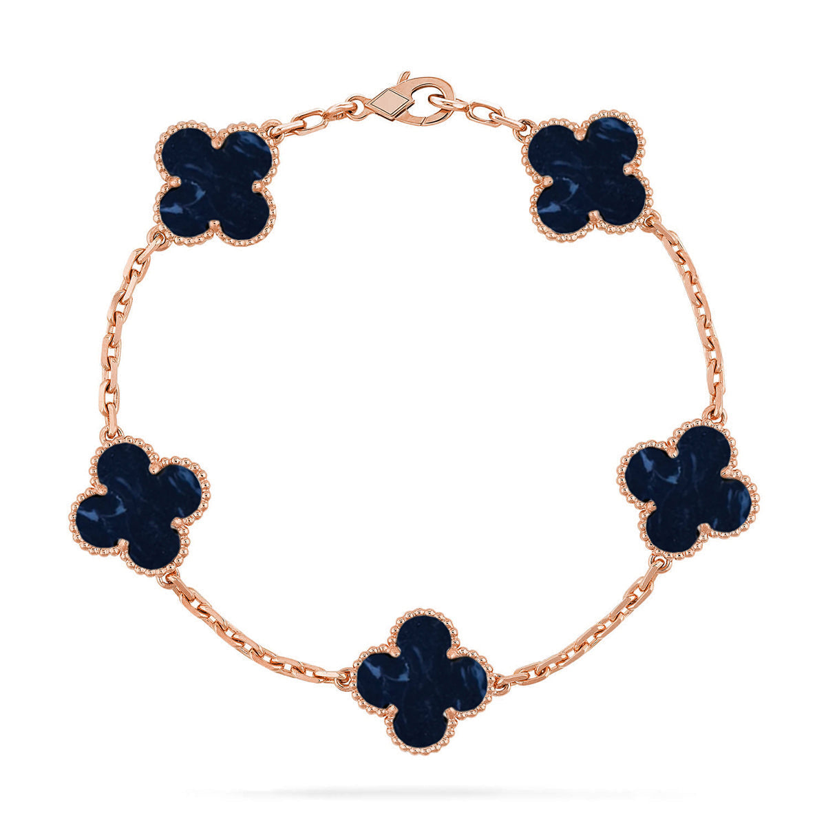 [Marins]CLOVER 5 MOTIF PIETERSITE BRACELET COLLECTION