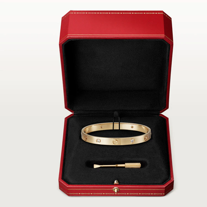 [Marins]LOVE BRACELET 6.1MM 4 DIAMONDS