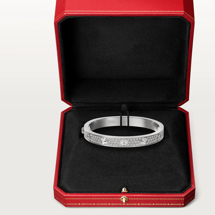 [Marins]LOVE BRACELET 6.1MM DIAMOND-PAVED