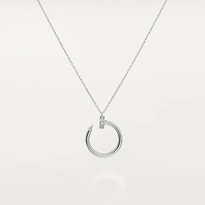 [Marins]JUSTE NECKLACE SILVER