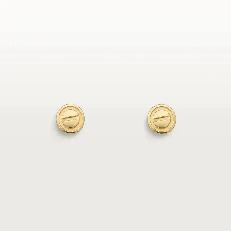 [Marins]LOVE EARRINGS GOLD 10MM