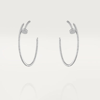 [Marins]JUSTE EARRINGS FULL DIAMONDS 1.8MM